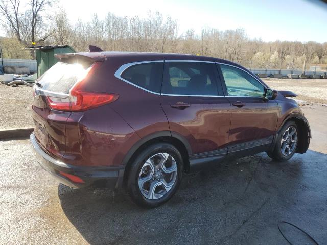 7FARW1H82JE053120 - 2018 HONDA CR-V EXL BURGUNDY photo 3
