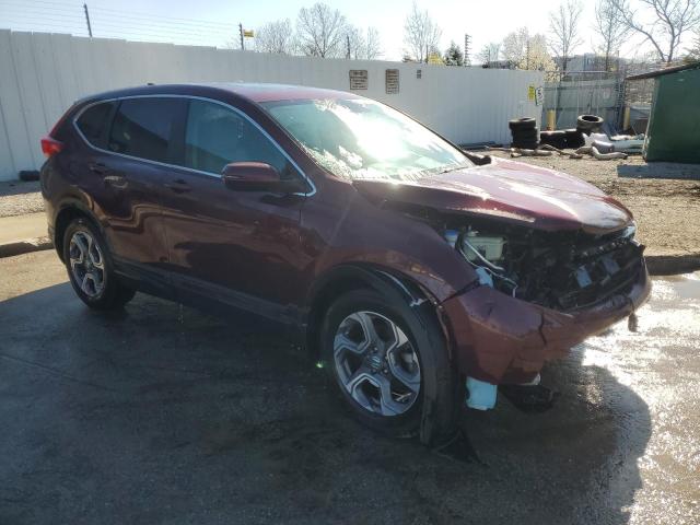 7FARW1H82JE053120 - 2018 HONDA CR-V EXL BURGUNDY photo 4