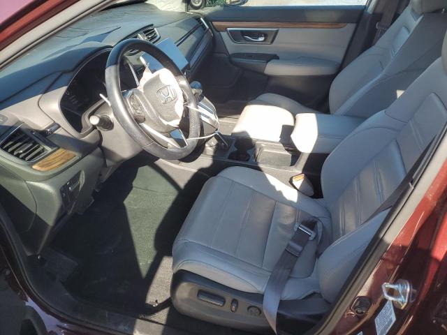 7FARW1H82JE053120 - 2018 HONDA CR-V EXL BURGUNDY photo 7