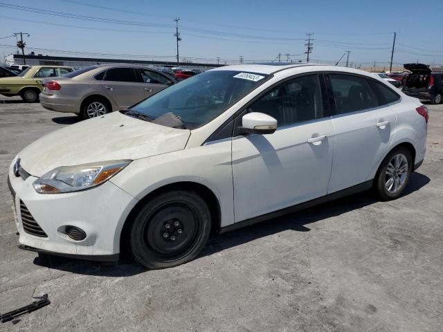 1FAHP3H28CL382597 - 2012 FORD FOCUS SEL WHITE photo 1