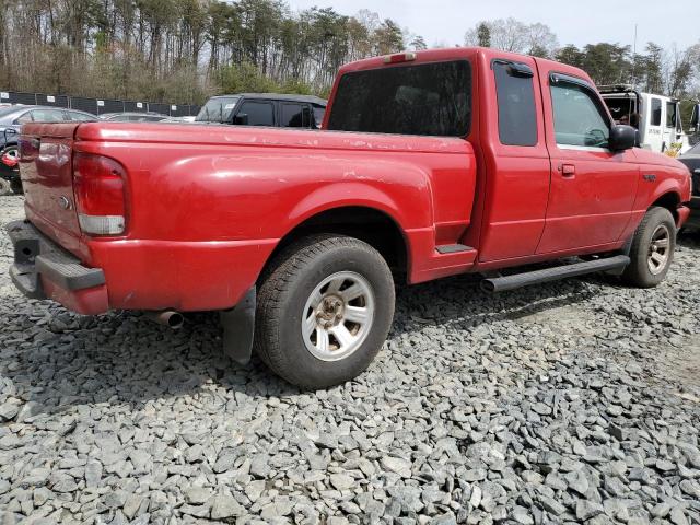 1FTYR14V8YTA04618 - 2000 FORD RANGER SUPER CAB RED photo 3