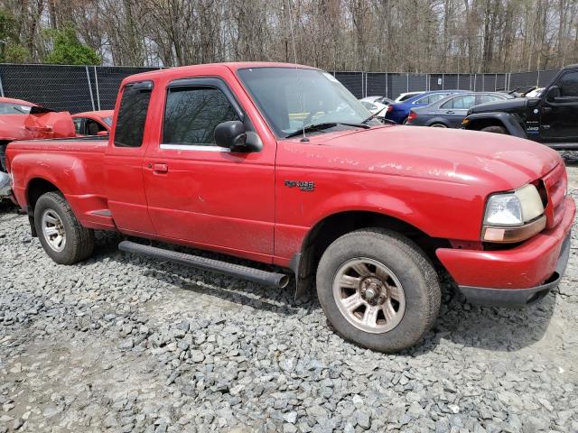 1FTYR14V8YTA04618 - 2000 FORD RANGER SUPER CAB RED photo 4