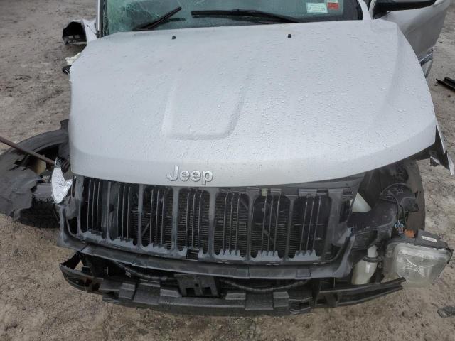 1J4RR4GGXBC551443 - 2011 JEEP GRAND CHER LAREDO SILVER photo 12