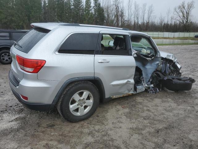 1J4RR4GGXBC551443 - 2011 JEEP GRAND CHER LAREDO SILVER photo 3