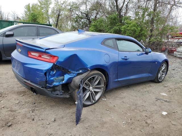 1G1FD1RX1G0175686 - 2016 CHEVROLET CAMARO LT BLUE photo 3