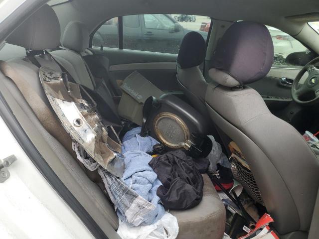 1G1ZC5E0XA4121724 - 2010 CHEVROLET MALIBU 1LT WHITE photo 10