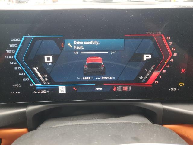 WBS33HJ01SFU27679 - 2025 BMW M3 COMPETITION შავი ფოტო 9