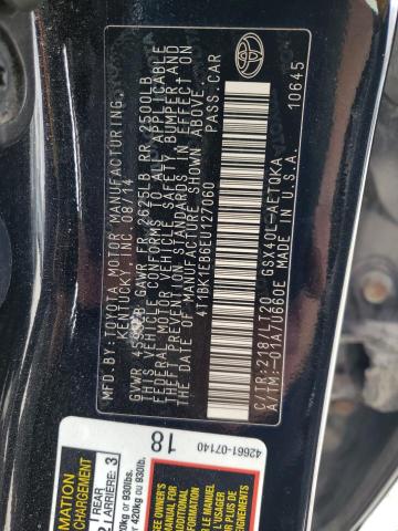 4T1BK1EB6EU127060 - 2014 TOYOTA AVALON BASE Qara foto 12