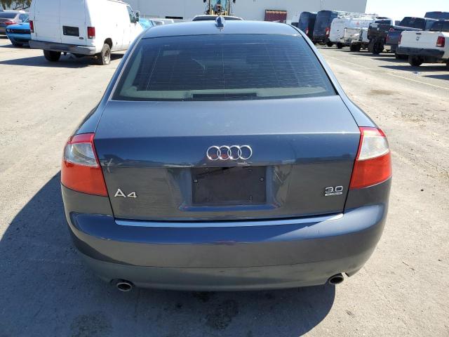 WAULT68E44A058679 - 2004 AUDI A4 3.0 QUATTRO GRAY photo 6