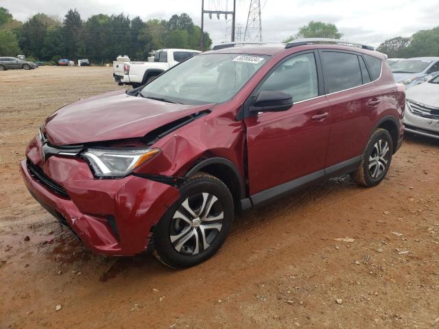 2T3ZFREV8JW449857 - 2018 TOYOTA RAV4 LE RED photo 1