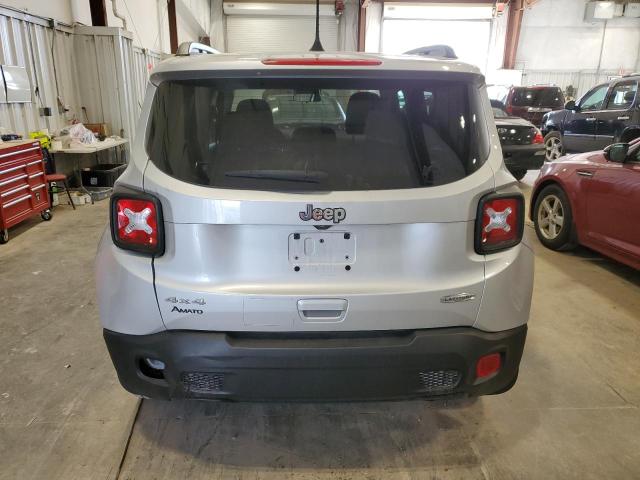 ZACNJBBB0KPK72894 - 2019 JEEP RENEGADE LATITUDE SILVER photo 6