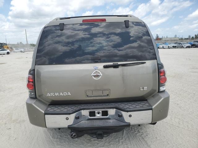 5N1BA08A97N720442 - 2007 NISSAN ARMADA SE GRAY photo 6