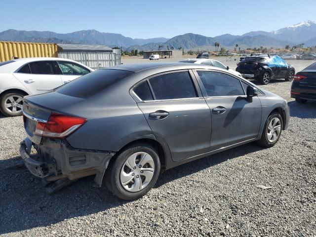 19XFB2F58DE278337 - 2013 HONDA CIVIC LX GRAY photo 3