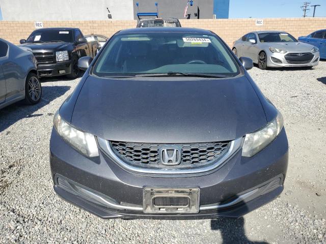 19XFB2F58DE278337 - 2013 HONDA CIVIC LX GRAY photo 5