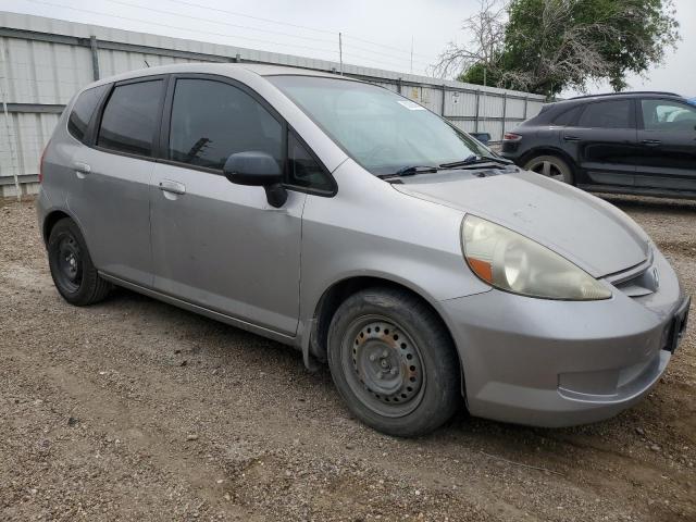 JHMGD38447S061182 - 2007 HONDA FIT SILVER photo 4