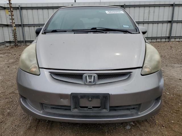 JHMGD38447S061182 - 2007 HONDA FIT SILVER photo 5