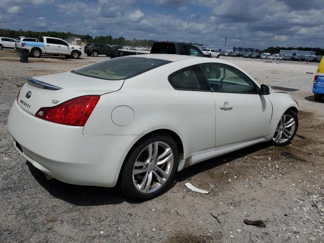 JNKCV64E18M117547 - 2008 INFINITI G37 BASE WHITE photo 3