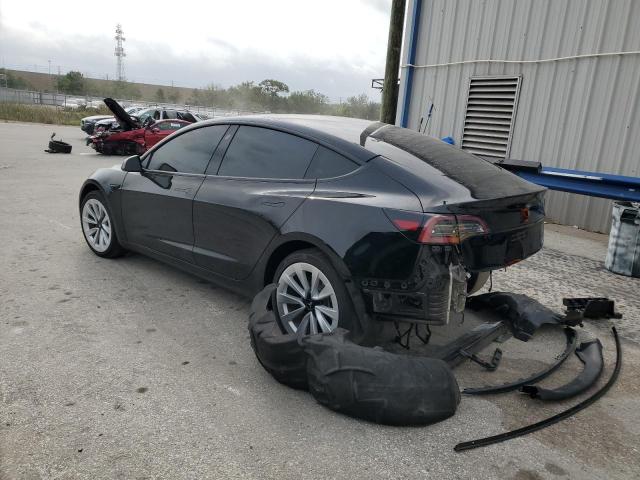 5YJ3E1EA8PF490138 - 2023 TESLA MODEL 3 BLACK photo 2