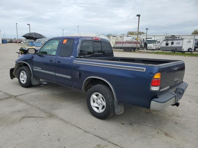 5TBRN34173S380784 - 2003 TOYOTA TUNDRA ACCESS CAB SR5 BLUE photo 2
