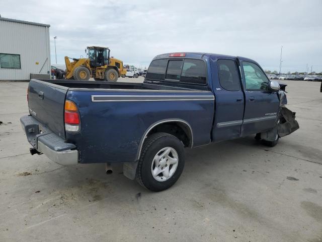 5TBRN34173S380784 - 2003 TOYOTA TUNDRA ACCESS CAB SR5 BLUE photo 3
