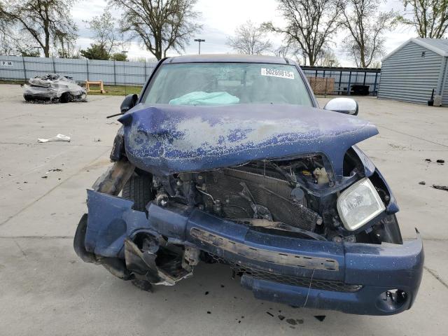 5TBRN34173S380784 - 2003 TOYOTA TUNDRA ACCESS CAB SR5 BLUE photo 5