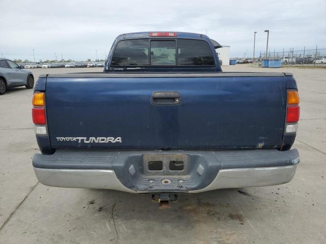 5TBRN34173S380784 - 2003 TOYOTA TUNDRA ACCESS CAB SR5 BLUE photo 6