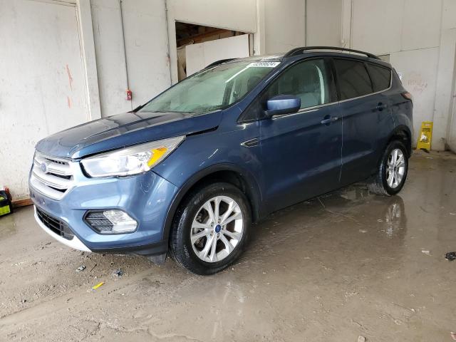 1FMCU9GD8JUC73322 - 2018 FORD ESCAPE SE BLUE photo 1