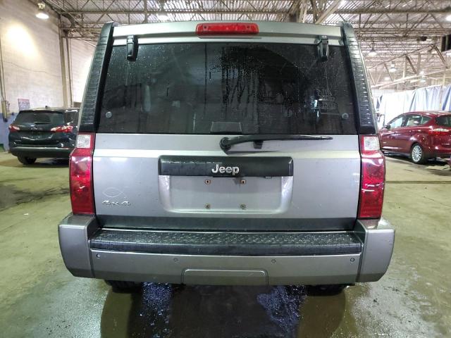 1J8HG48K68C135241 - 2008 JEEP COMMANDER SPORT Gris foto 6