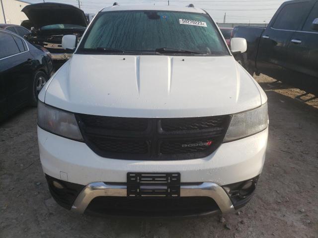 3C4PDCGGXJT172368 - 2018 DODGE JOURNEY CROSSROAD WHITE photo 5