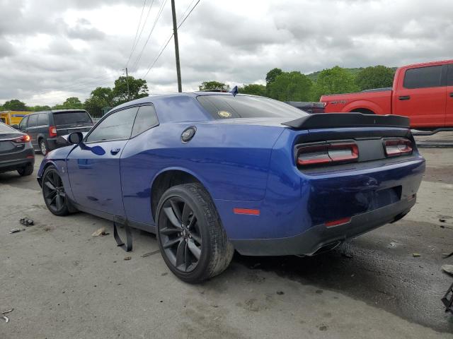2C3CDZFJ2KH747561 - 2019 DODGE CHALLENGER R/T SCAT PACK BLUE photo 2
