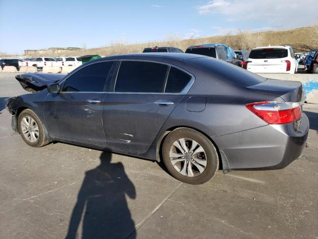 1HGCR2F32EA273931 - 2014 HONDA ACCORD LX GRAY photo 2