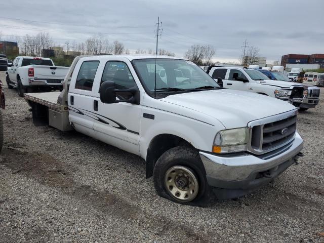 1FTSW31F12EC55273 - 2002 FORD F350 SRW SUPER DUTY WHITE photo 4