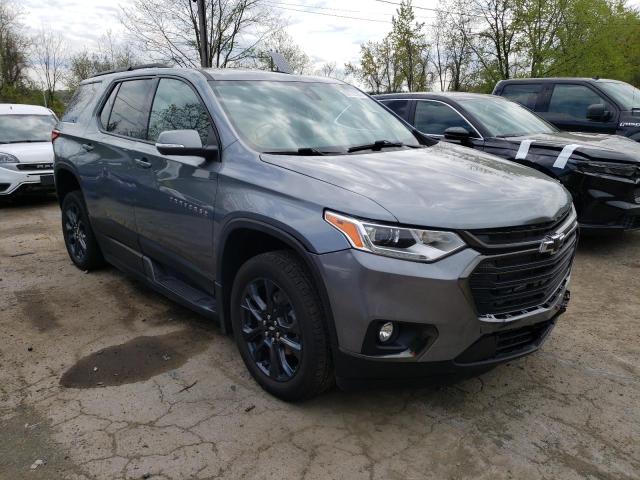 1GNERJKW5MJ144864 - 2021 CHEVROLET TRAVERSE RS GRAY photo 4