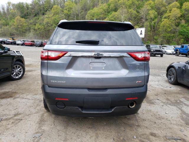 1GNERJKW5MJ144864 - 2021 CHEVROLET TRAVERSE RS GRAY photo 6