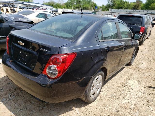 1G1JA5SH7E4130447 - 2014 CHEVROLET SONIC LS BLACK photo 3