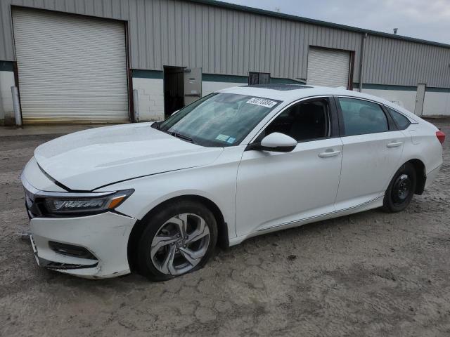 1HGCV1F55JA119487 - 2018 HONDA ACCORD EXL WHITE photo 1