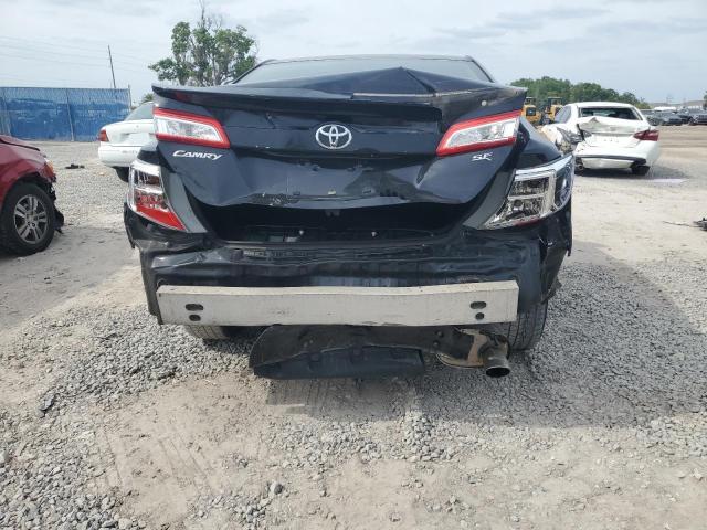 4T1BF1FK8CU603857 - 2012 TOYOTA CAMRY BASE BLACK photo 6