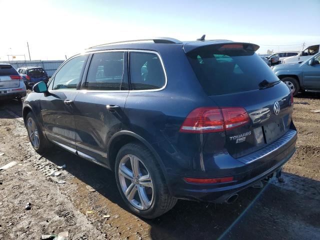 WVGDP9BP1ED013959 - 2014 VOLKSWAGEN TOUAREG TDI BLUE photo 2