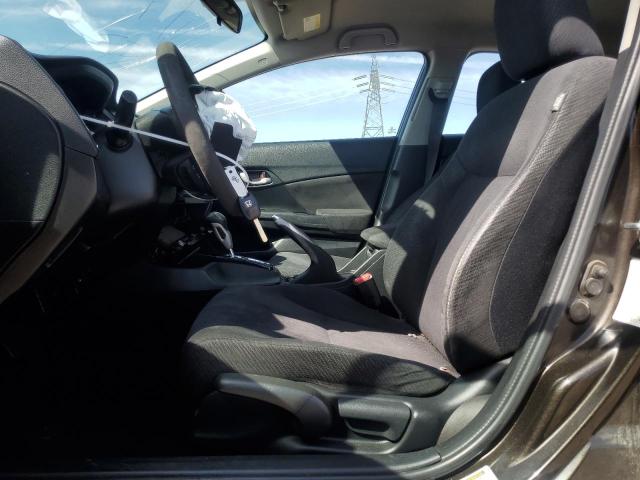2HGFB2F60DH529205 - 2013 HONDA CIVIC HF GRAY photo 7