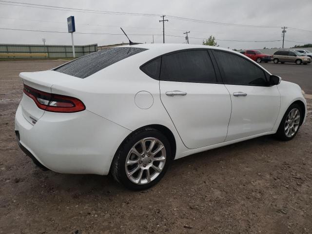 1C3CDFCH4DD299839 - 2013 DODGE DART LIMITED WHITE photo 3