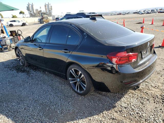 WBA8E1C56JA758788 - 2018 BMW 330E BLACK photo 2