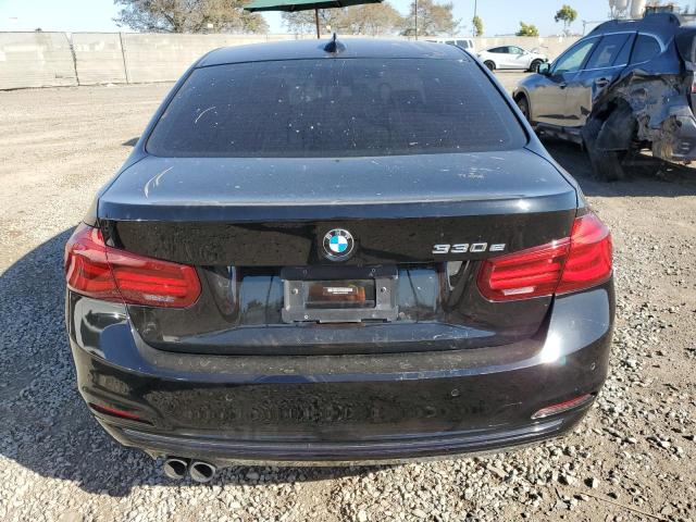 WBA8E1C56JA758788 - 2018 BMW 330E BLACK photo 6