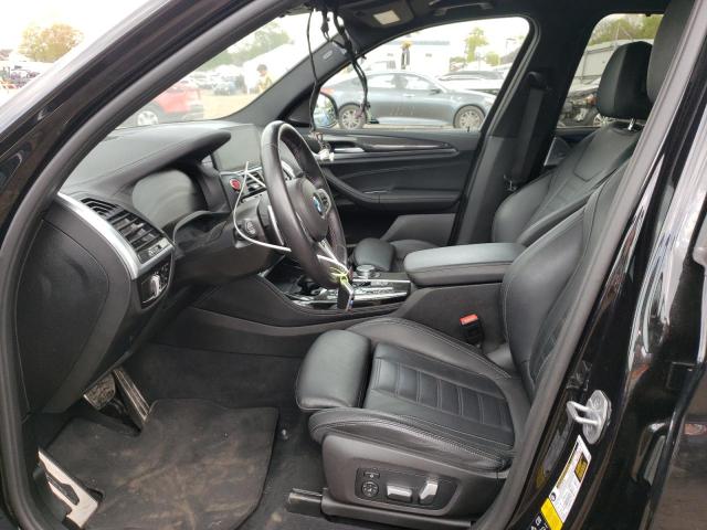 5YMTS0C02M9G53816 - 2021 BMW X3 M COMPETITION أسود صورة 7