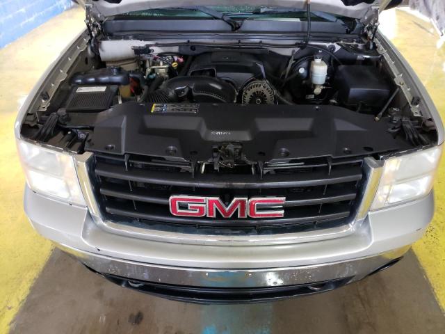 1GTEK19C67Z581562 - 2007 GMC NEW SIERRA K1500 SILVER photo 11