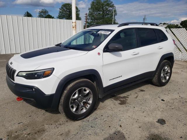 1C4PJMBX0KD298431 - 2019 JEEP CHEROKEE TRAILHAWK WHITE photo 1