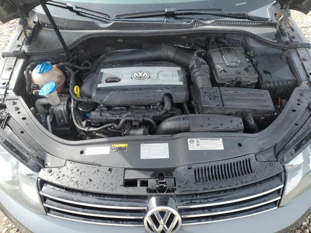 WVWFW8AH1EV000403 - 2014 VOLKSWAGEN EOS LUX GRAY photo 11