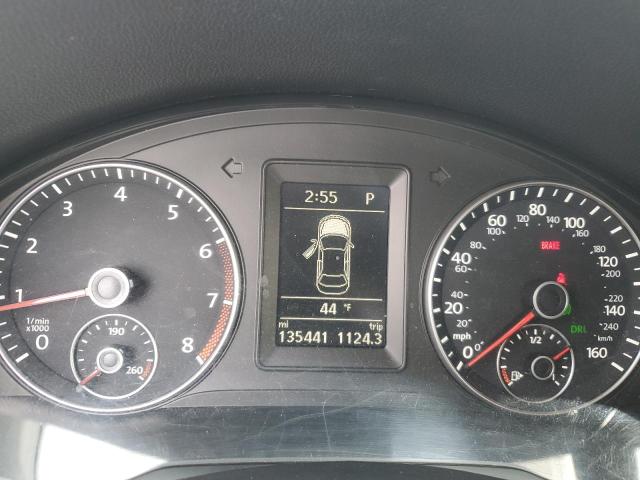 WVWFW8AH1EV000403 - 2014 VOLKSWAGEN EOS LUX GRAY photo 9