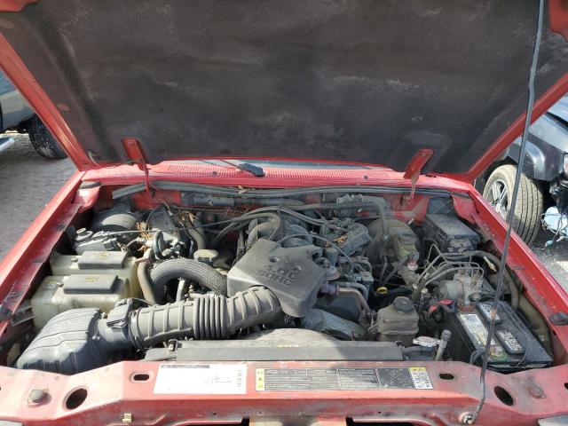 1FTZR45E42TA57828 - 2002 FORD RANGER SUPER CAB RED photo 11