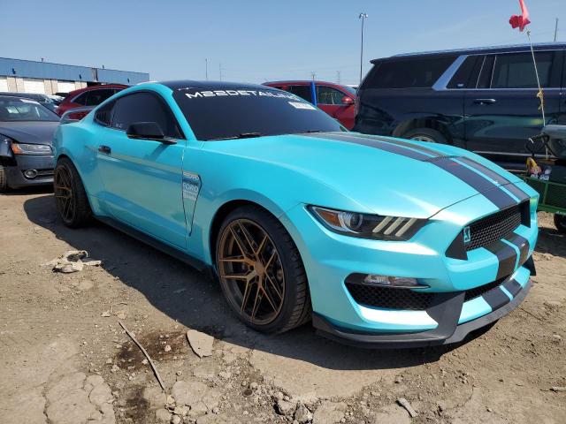 1FA6P8JZXH5522365 - 2017 FORD MUSTANG SHELBY GT350 BLUE photo 4