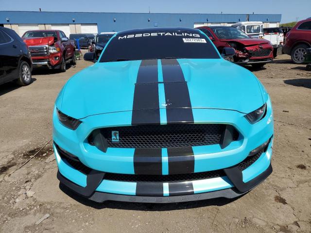 1FA6P8JZXH5522365 - 2017 FORD MUSTANG SHELBY GT350 BLUE photo 5